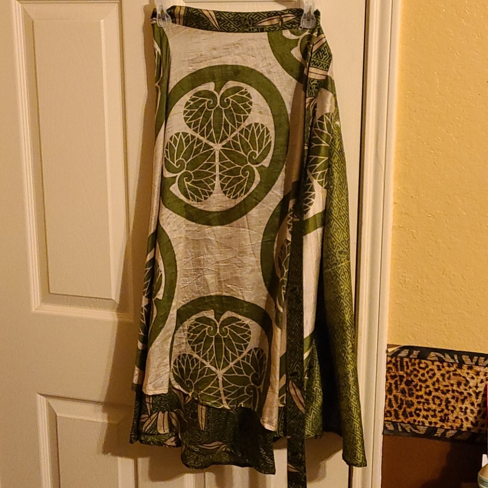 100% Silk Wrap for shirt, skirt, and dress